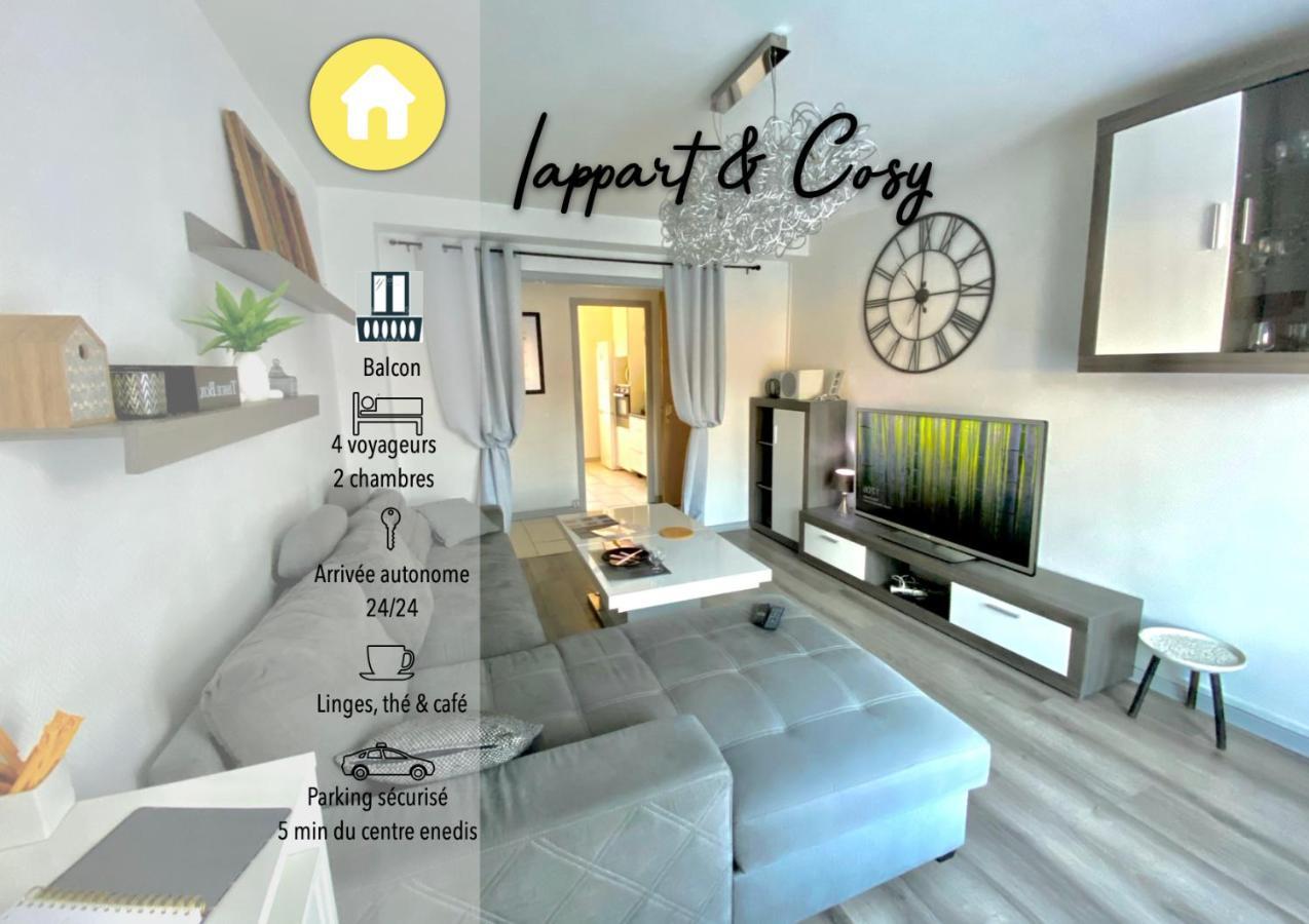 LʼArbresle Le Cafe Charmant, Appartement Dans Immeuble Avec Parking Barriere, Balcon מראה חיצוני תמונה